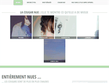 Tablet Screenshot of meet-cougar.fr